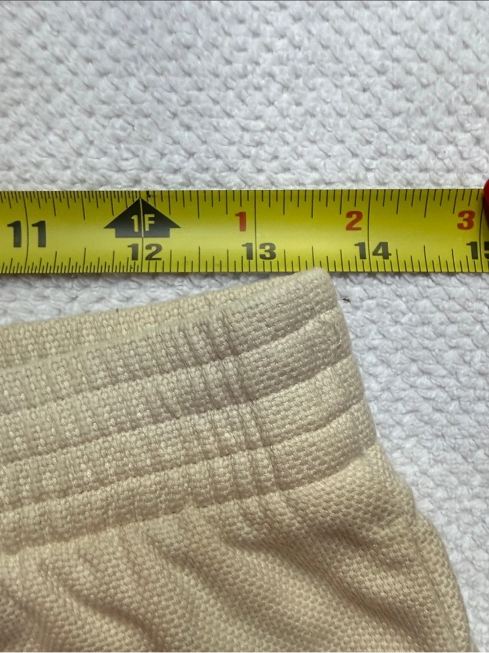 Aritzia Cream Athletic Shorts